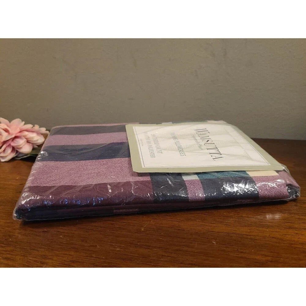 2 Wamsutta Supercale Plus King Pillowcases Tyler Plaid Hunter Green USA SEALED